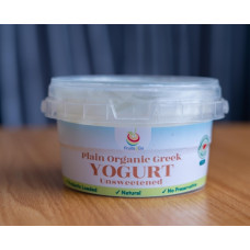 Plain Organic Greek Yogurt (unsweetened)