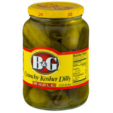 B & G Kosher Dills Crunchy Whole 946 ml