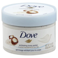 Dove Exfoliating Body Polish Macadamia & Rice Milk - 10.5 Oz