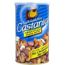 Castania Mixed Nuts No Salt Tin 450 g