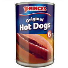 Princes Hot Dog 400g by 8