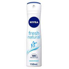 Nivea AntiPerspirant Deodorant Spray For Women Fresh Natural 150 ml