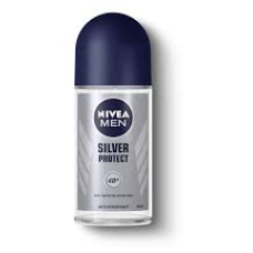 Nivea Roll On 48h On For Men Silver Protect 48h - 50ml