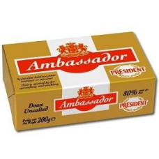 Ambassador Butter Unsalted 200 g