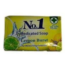 No.1 Medicated Soap Lemon Burst 70 g