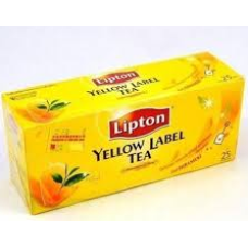 Lipton green tea Label