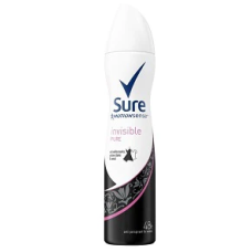 Sure AntiPerspirant Deodorant Spray Women Invisible Black & White 250 ml