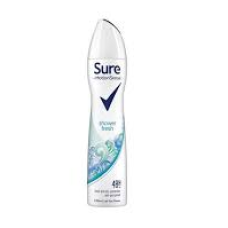 Sure AntiPerspirant Deodorant Spray Women Shower Fresh 250 ml