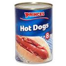 Princes Hot Dogs in Brine 400 g x8