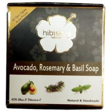 Hibiskus Soap Avocado Rosemary & Basil 125 g