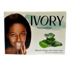 Pack of Ivory Beauty Soap With Aloe Vera Fascination 150 g