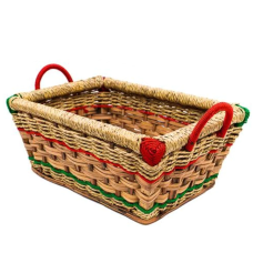 Rattan hand wooven basket