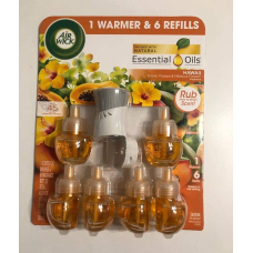 Airwick 1 Warmer & 6 Refills