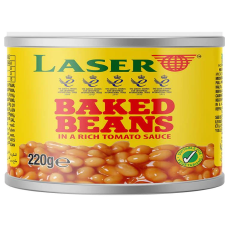 Laser Baked Beans In Tomato Sauce 220 g