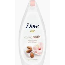 Dove Caring Bath Almond Cream With Hibiscus Body Wash - 500ml