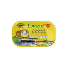 Carton of Laser Sardines In Sunflower Oil 125g x 50