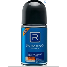 Romano Deodorant Roll On Force For Men 50 ml